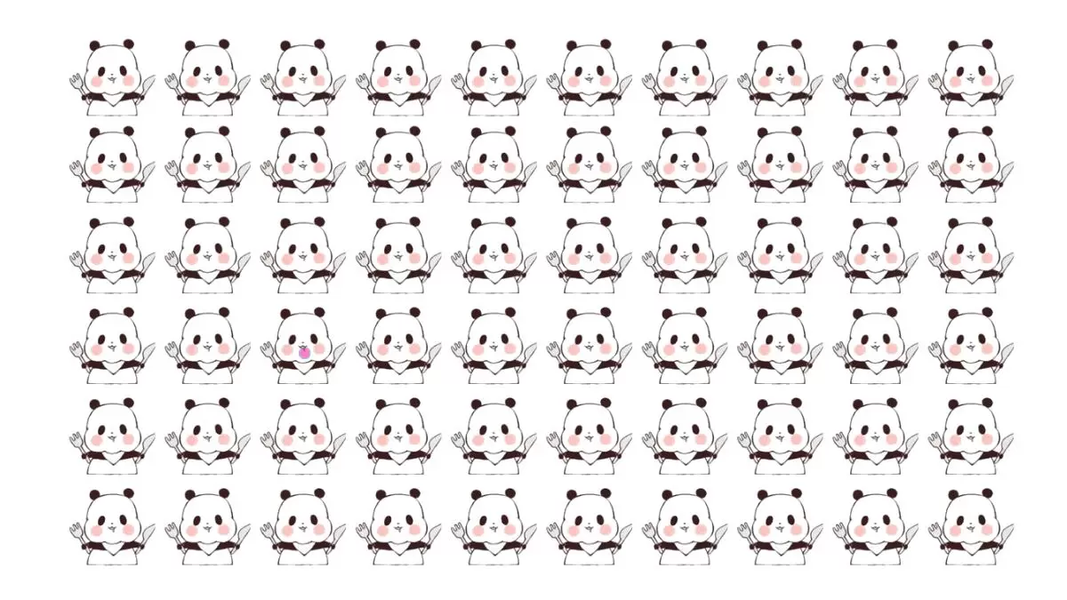 Illusion d'optique : Pouvez-vous repérer les différents pandas en 10 secondes ?
