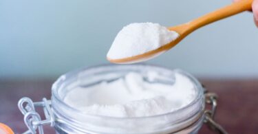 Limpieza con bicarbonato de sodio