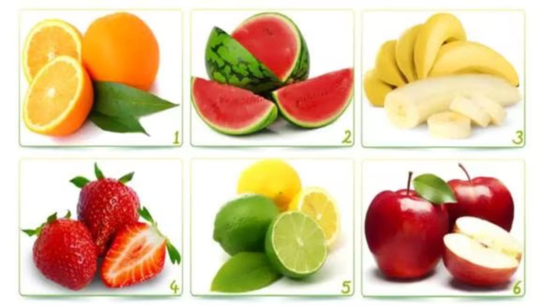 Test de personnalité : Quel est le fruit que vous aimez le plus ?